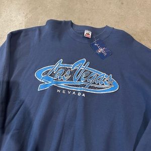 NWT VINTAGE 90s LUXOR LAS VEGAS CASINO LAS VEGAS NEVADA CREWNECK SWEATSHIRT